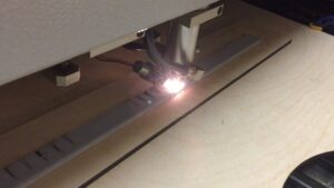 Laser cut silicone